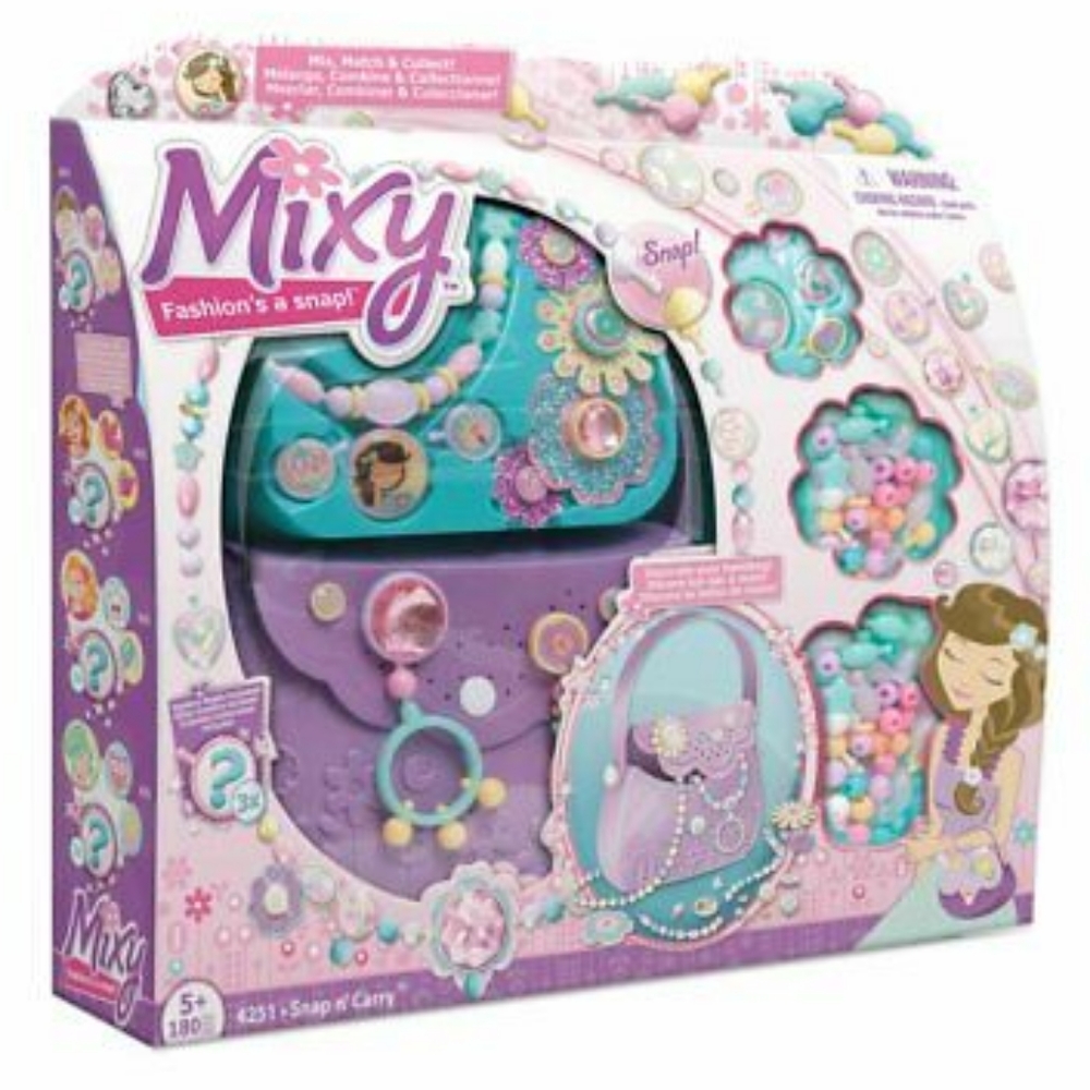Mixy Fashion Snap Carry All Jewelry Handbag Kit NWT